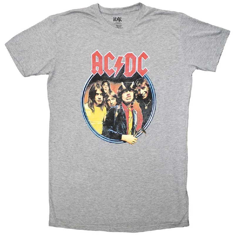 AC/DC | Ladies Official Band T-Shirt Dress | Highway To Hell Circle Cotton Fabric Linen Fabric Terry Fabric