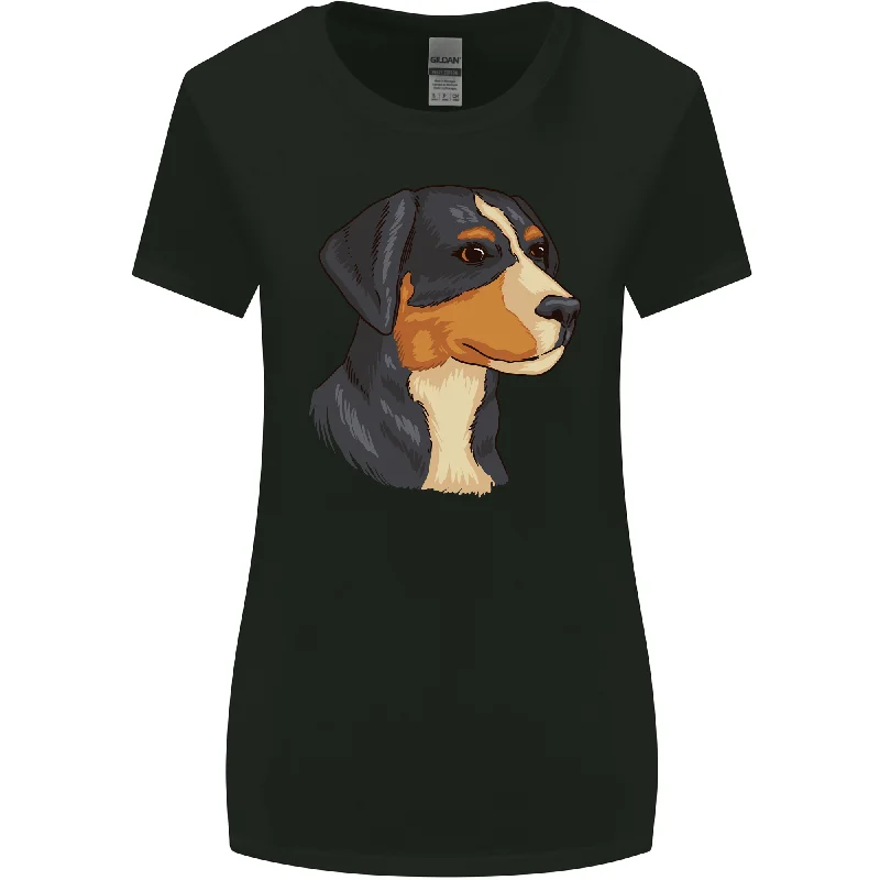 Appenzeller Sennenhund Dog Womens Wider Cut T-Shirt Elegant Classic Vintage