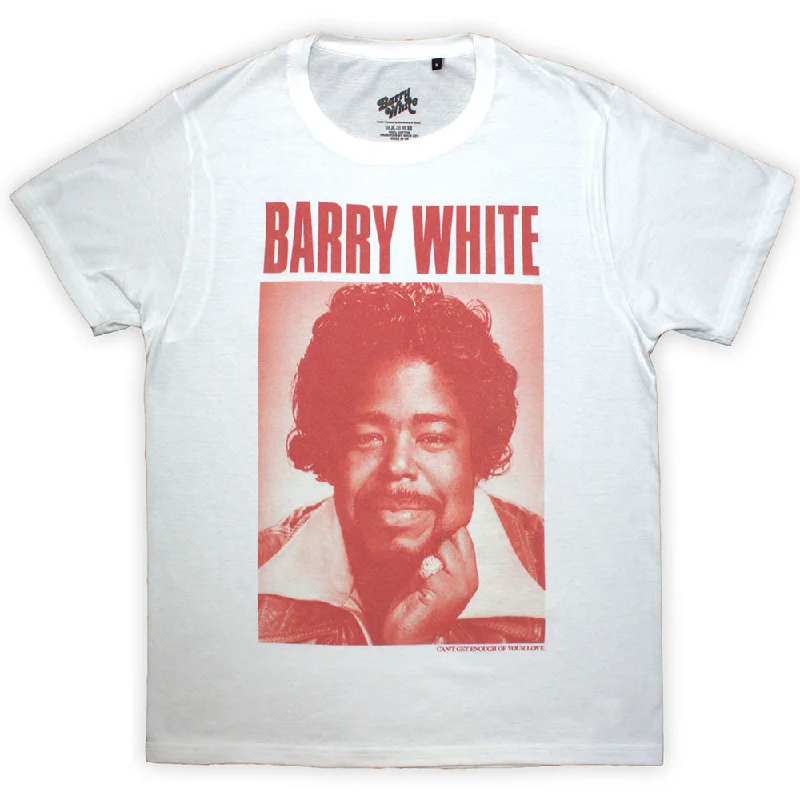 Barry White | Official Band T-Shirt | Box Photo Fashionable Trendy Casual