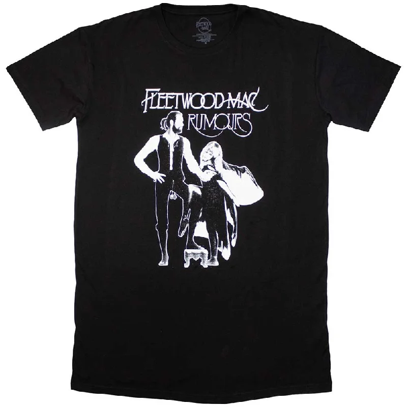 Fleetwood Mac | Ladies Official Band T-Shirt Dress | Rumours Mesh Blend Leather Blend Suede Blend