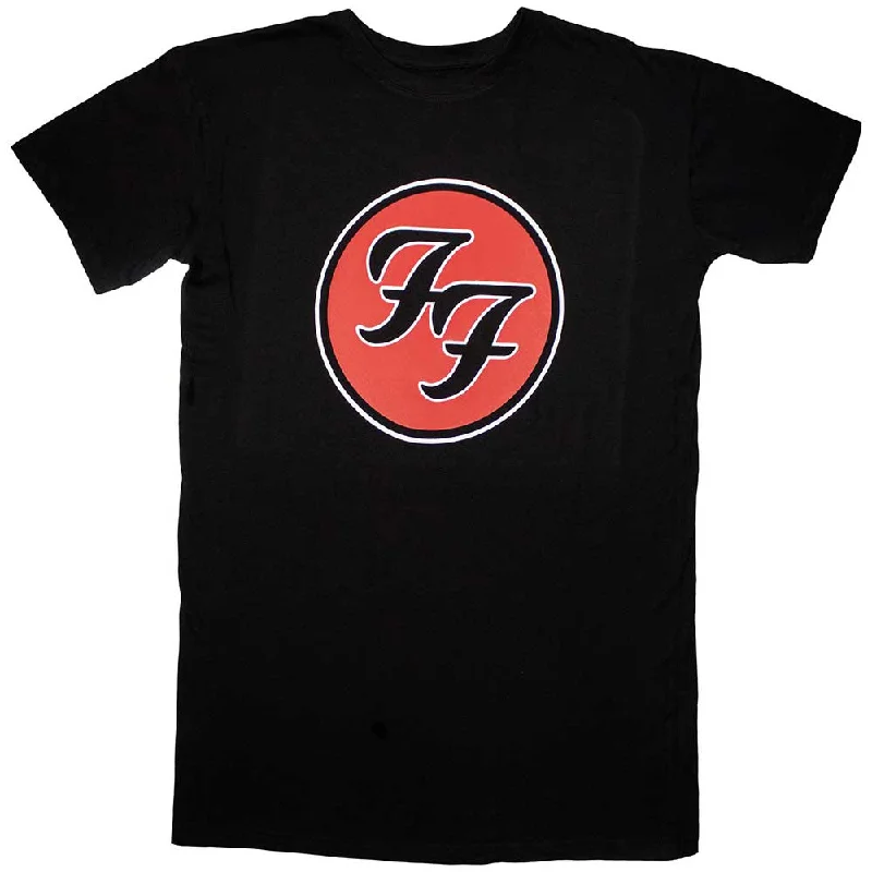 Foo Fighters | Ladies Official Band T-Shirt Dress | FF Logo Chenille Blend Fleece Blend Nylon Blend