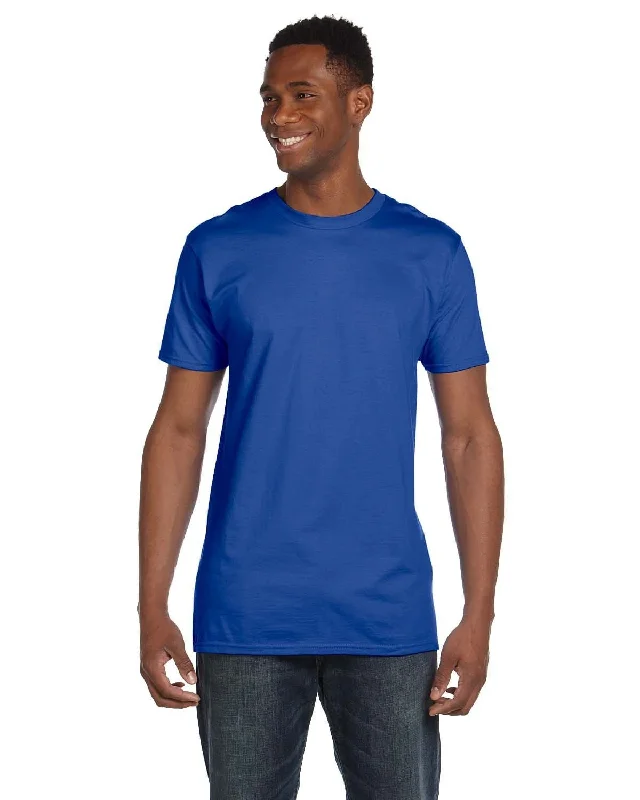 Hanes Combed Cotton T-Shirt | Deep Royal Machine Wash Dry Clean Hand Wash