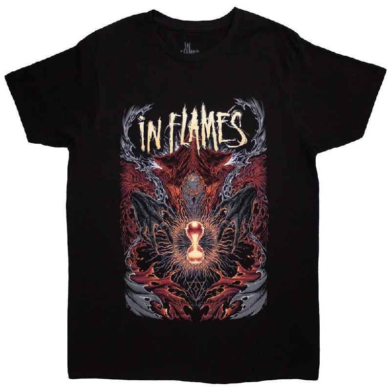 In Flames | Official Band T-Shirt | Ghost In My Head Collared Crew Neck Turtle Neck