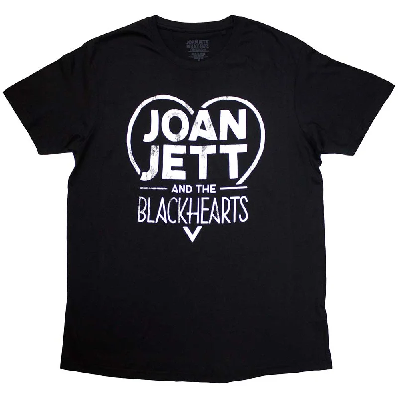 Joan Jett & The Blackhearts | Official Band T-Shirt | Band Logo Elegant Classic Vintage