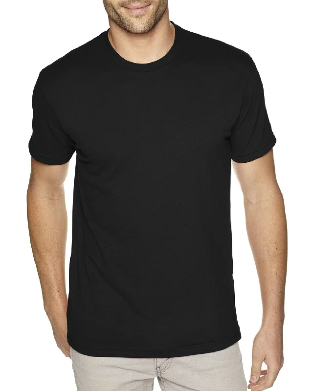 Next Level Mens Sueded T-Shirt | Black Lace Blend Ribbed Blend Corduroy Blend