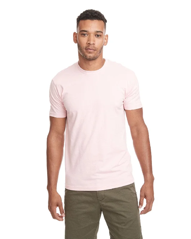 Next Level Unisex Short Sleeve T-Shirt | Light Pink Oversized T-Shirt Spandex breathable