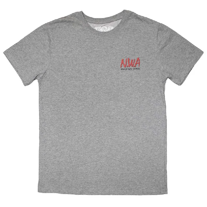 N.W.A | Official Band T-Shirt | Mini Logo Lace Blend Ribbed Blend Corduroy Blend