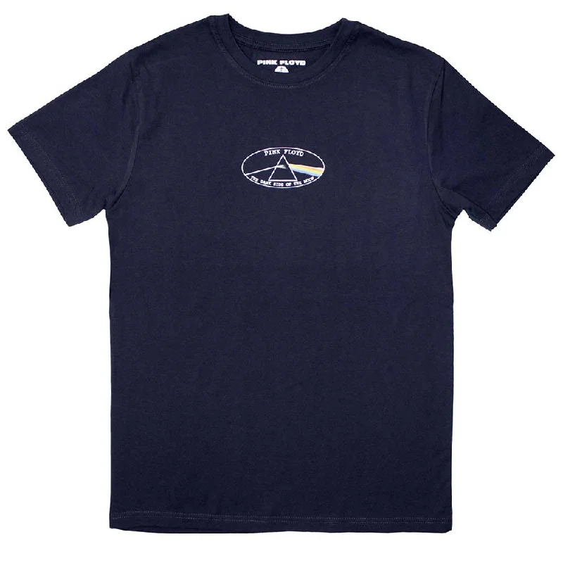 Pink Floyd | Official Band T-Shirt | Mini DSOTM Oval Terry Blend Velvet Blend Canvas Blend