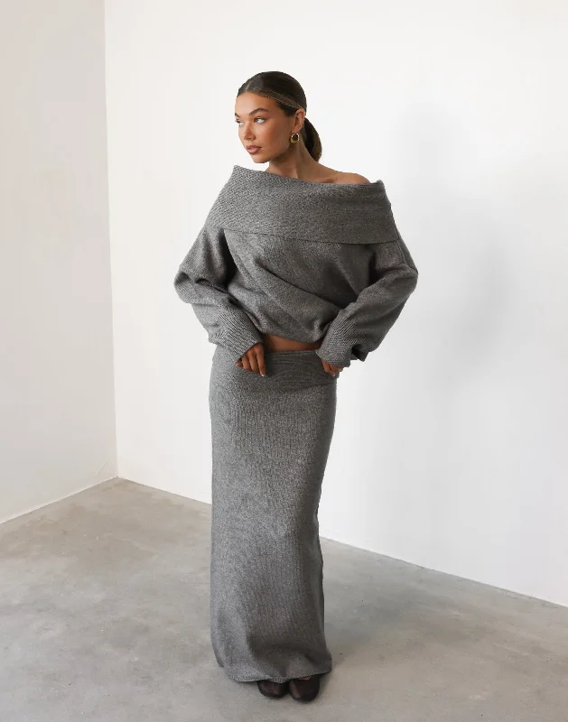 Sabine Jumper (Slate) Layered Multi-layer Single Layer