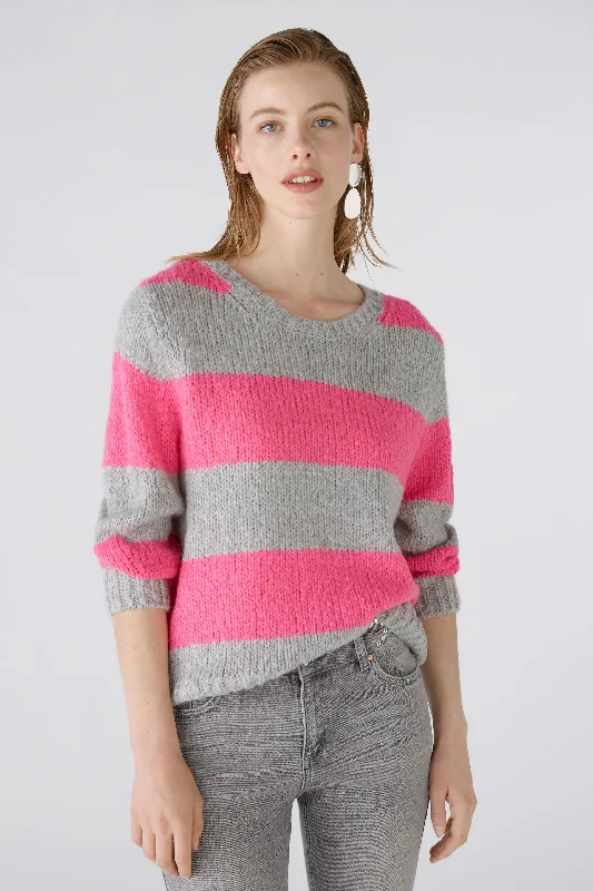 Striped Jumper Houndstooth Herringbone Solid