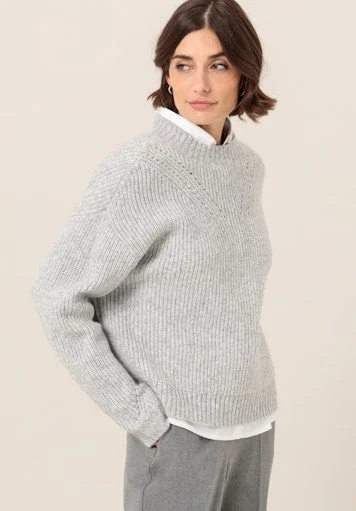 Otis Jumper Hooded Sweater Collared Sweater Shawl Collar