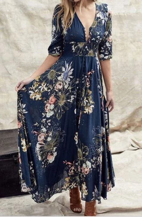 Gild The Lily High Low Wrap Maxi Dress Chic Off-Shoulder Maxi Dress