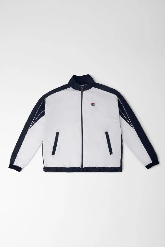 Bicolor Track Jacket Belted Jacket Elasticated Jacket Padded Jacket