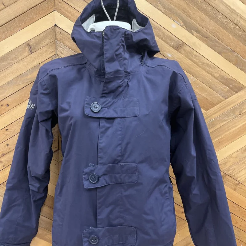 Bonfire - Echo Insulated Jacket - MSRP $199: Navy -women-SM Hooded Jacket Caped Jacket Shawl Collar Jacket