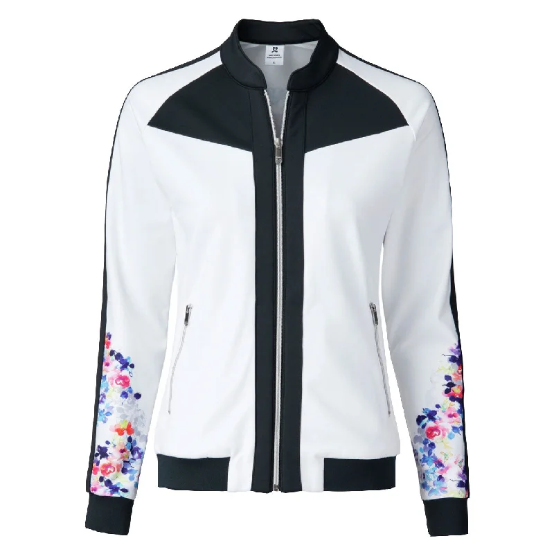 Daily Sports Mait Womens White Jacket Satin Jacket Silk Jacket Chiffon Jacket