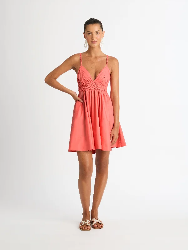 HARPER MINI DRESS Elegant Silk Mini Dress