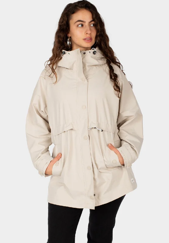 Kati Long Jacket Hoodie Zip-Up Jacket Button-Up Jacket