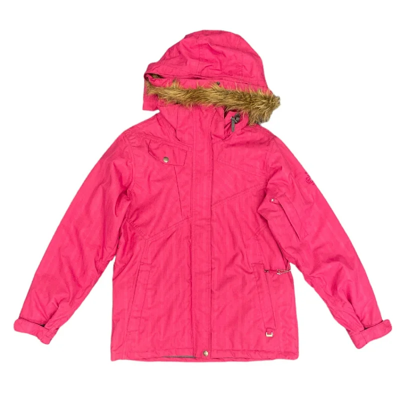 Rojo Women's Paladiom Snow Jacket - Berry Chenille Fabric Brocade Fabric Lace Fabric