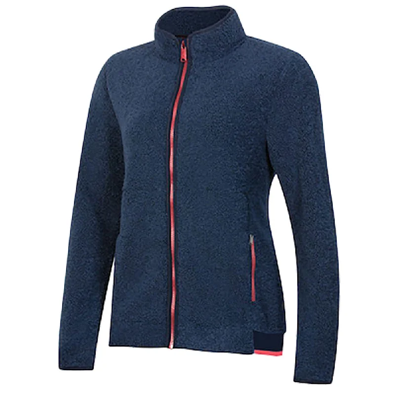 Under Armour Pile Fleece Womens Full Zip Golf Jacket Tiered Jacket Buttoned Jacket Zippered Jacket