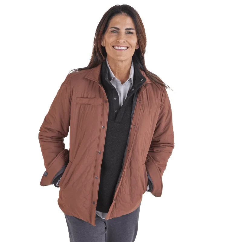 Women's Artisan Shirt Jacket Fleece Jacket Down Jacket Parka