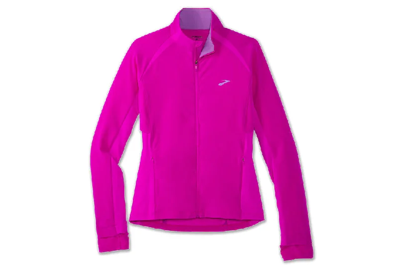 Women's Brooks Fusion Hybrid Jacket - 221499-633 Striped Jacket Polka Dot Jacket Floral Jacket