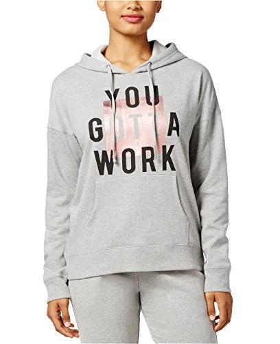 Active Juniors' You Gotta Work Graphic Hoodie Hoodie with Tie-Dye Psychedelic Retro