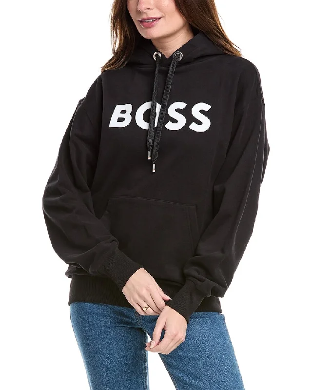 Hugo Boss Econy1 Hoodie Hoodie with Set-In Sleeves Structured Classic