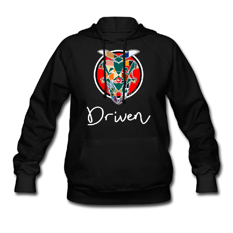 it's OON Women "Driven" Hoodie - W1559 Hoodie with Hidden Zipper Minimalist Clean