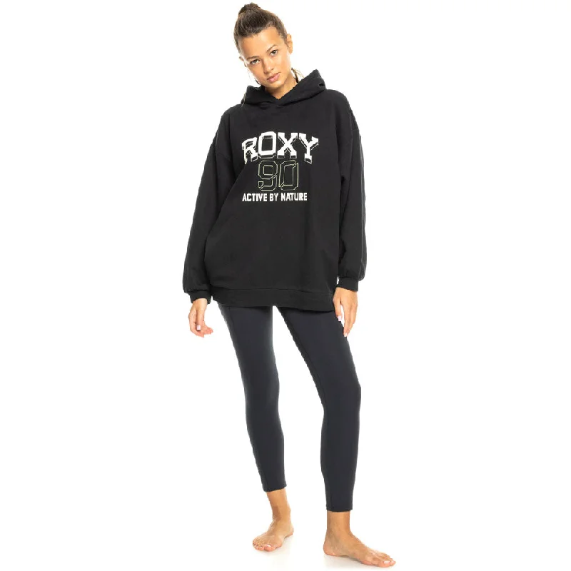 Roxy Essential Energy Oversize Hoody Hoodie with Mesh Breathable Sporty