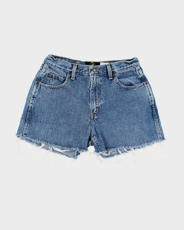 Vintage Women's Cut Off Jean Shorts - W26 Casual Skinny Fit Jeans