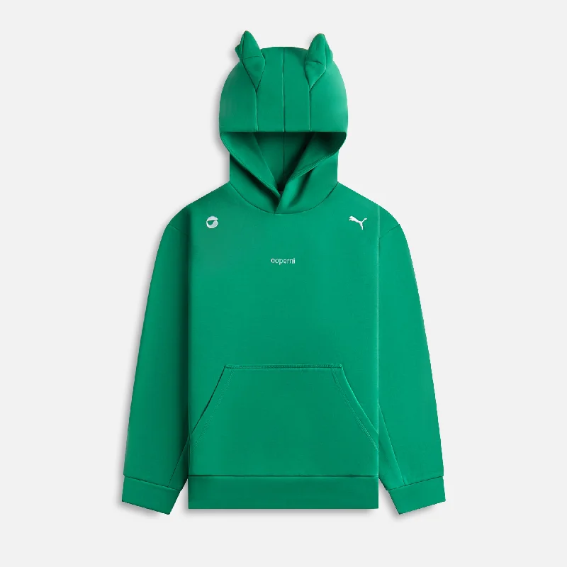 PUMA x Coperni Hoodie - Green Puma Hoodie with Reflective Safety Nightwear