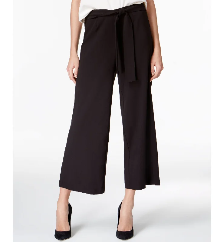 Kensie Cropped Wide Leg Pants Trendy Wide-Leg Pants