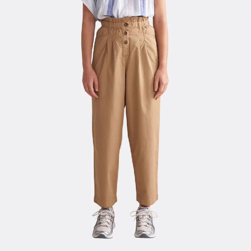 Lilow Pants (Clay) Fashionable Tapered Leg Pants