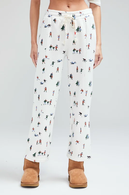 Wildfox Women's Winter Wonderland Pajama Pants Stylish Casual Pants