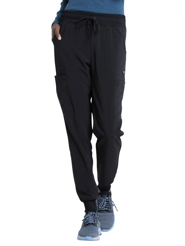 Women's 6-Pocket Mid Rise Jogger Pant Trendy Velvet Pants