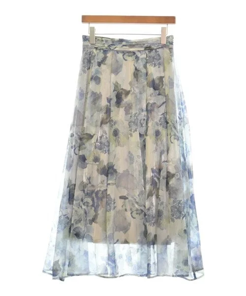 Couture brooch Long/Maxi length skirts denim skirt trendy