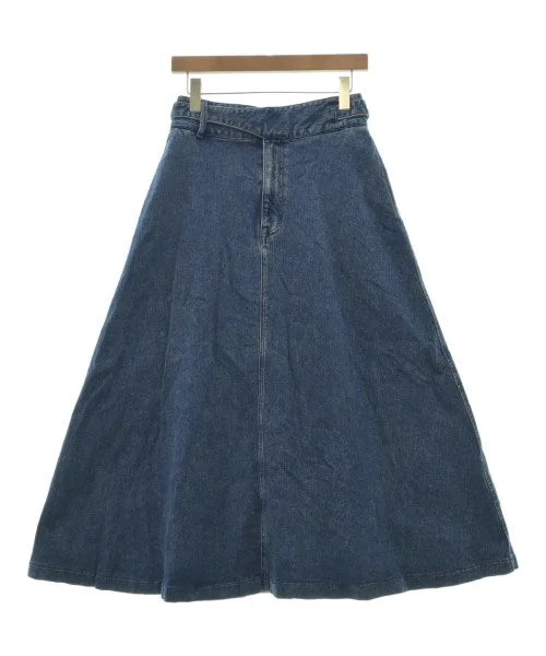 Healthy DENIM Long/Maxi length skirts velvet skirt plush