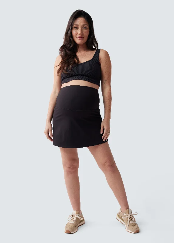 Maternity Athletic Skort cashmere skirt fine